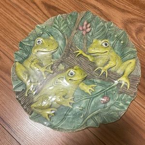 🆕 Heritage Mint Frog Stepping Stone 12” Nature’s Garden Decor in Green